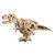 Tyrannosaure rex en bois à construire – maquette mécanique 3D marchante avec ressort en métal Brown 1 - vertbaudet enfant 