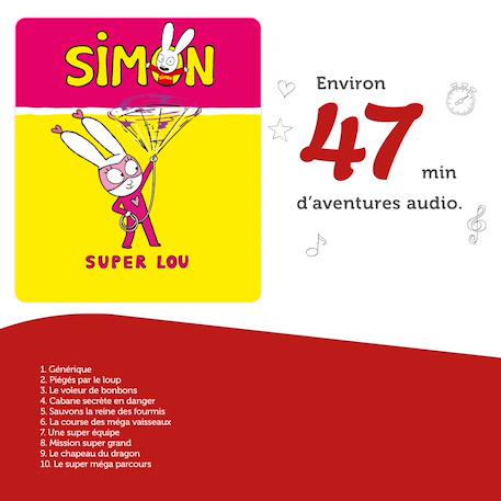 Tonies figurine simon superlou MULTICOLORE 4 - vertbaudet enfant 