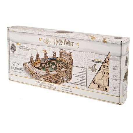 Flipper Quidditch en bois à construire – maquette mécanique 3D inspirée de l’univers Harry Potter Brown 6 - vertbaudet enfant 