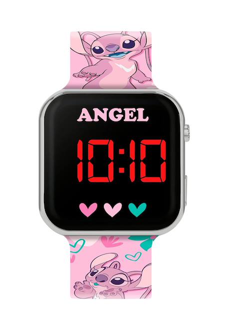 Montre LED Lilo & Stitch pour enfants Rose 1 - vertbaudet enfant 