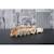 Mini locomotive en bois à construire – maquette mécanique 3D avec tender et moteur à élastique Brown 3 - vertbaudet enfant 