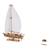 Yacht Beauté de l’Océan – Maquette décorative en bois à assembler Brown 4 - vertbaudet enfant 