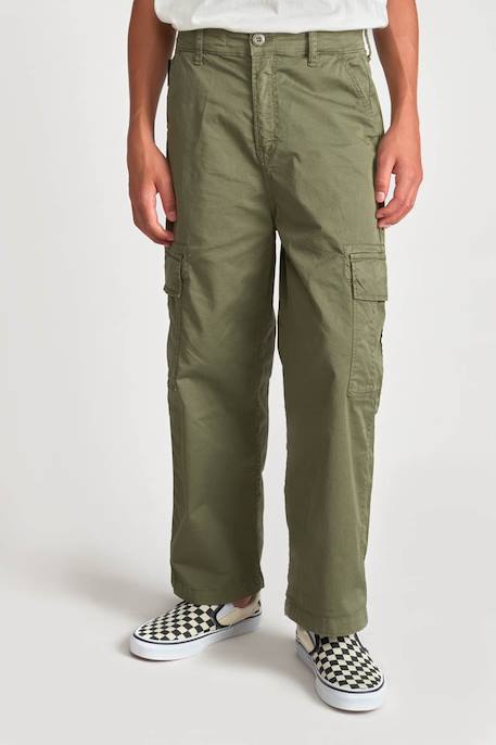 Pantalon cargo triton Khaki 1 - vertbaudet enfant 