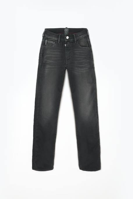 Jeans droite blue jogg, longueur 34 Black / black 1 - vertbaudet enfant 