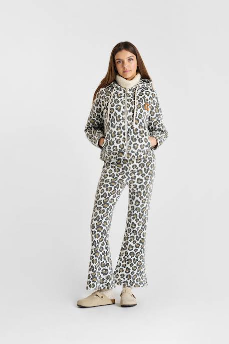 Sweat-shirt capuche pamelagi Leopard 2 - vertbaudet enfant 