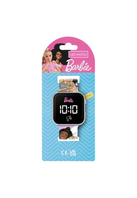 Montre LED Barbie pour enfants Multicolor 3 - vertbaudet enfant 