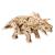 Tricératops – Maquette mécanique en bois à construire, dinosaure animé à ressort Brown 2 - vertbaudet enfant 