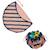 Tapis de jeu & sac à jouets- outdoor - mokka stripes Mokka et bleu 1 - vertbaudet enfant 