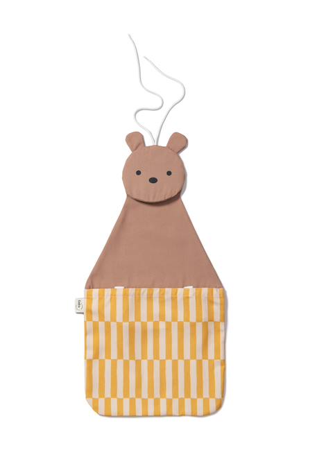 Rangement mural & sac-ours Brun, jaune et naturel 6 - vertbaudet enfant 