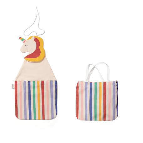 Rangement mural & sac-licorne Arc en ciel 1 - vertbaudet enfant 