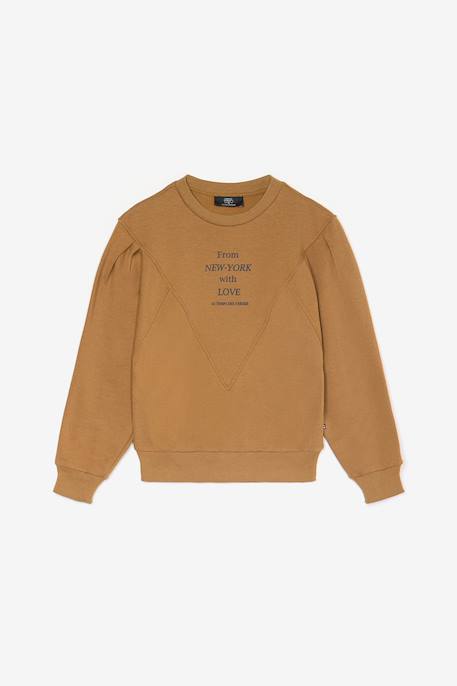 Sweat-shirt teavagi Caramel 1 - vertbaudet enfant 