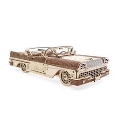 Dream Cabriolet VM-05 – Maquette de voiture vintage en bois à construire, puzzle 3D à moteur élastique  - vertbaudet enfant