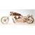 Motocyclette VM-02 en bois à construire – maquette mécanique 3D avec moteur à élastique Brown 4 - vertbaudet enfant 