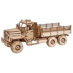 Camion de marchandise – Maquette en bois à construire, puzzle 3D mécanique tout-terrain  - vertbaudet enfant