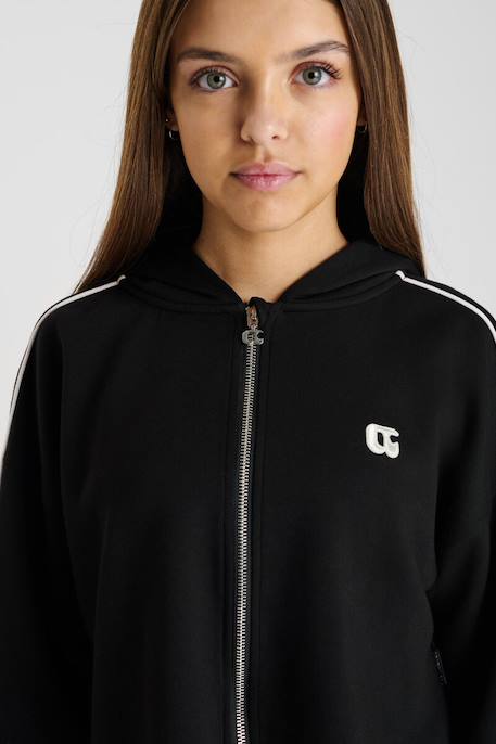 Sweat-shirt capuche fripigi Black 6 - vertbaudet enfant 