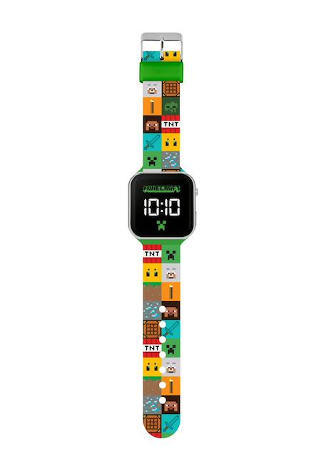 Montre LED Minecraft pour enfants Multicolor 2 - vertbaudet enfant 