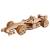 Bolide compact – Maquette en bois à construire, puzzle 3D voiture de course pour enfants Brown 1 - vertbaudet enfant 