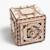 Coffre-fort mécanique en bois à construire – puzzle 3D éducatif et ludique pour enfants Brown 5 - vertbaudet enfant 