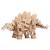Stégosaure – Automate dinosaure mécanique en bois à assembler Brown 2 - vertbaudet enfant 