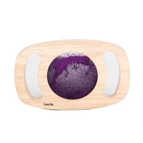 Miroir paillettes violettes Violet 1 - vertbaudet enfant 