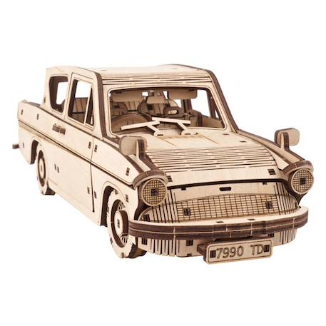 Voiture volante Ford Anglia – Maquette en bois Harry Potter à construire, puzzle 3D magique Brown 2 - vertbaudet enfant 