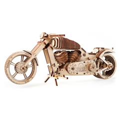 Motocyclette VM-02 en bois à construire – maquette mécanique 3D avec moteur à élastique  - vertbaudet enfant