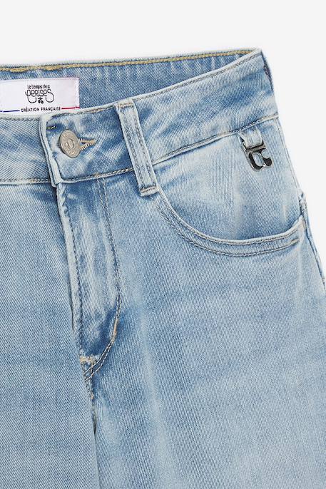 Jeans droite pulp slim, longueur 34 Blue 3 - vertbaudet enfant 