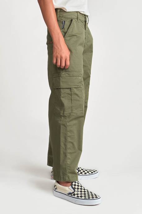 Pantalon cargo triton Khaki 3 - vertbaudet enfant 
