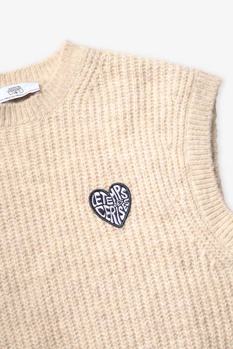 Pull bellgi Cream mel 3 - vertbaudet enfant 