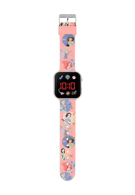 Montre LED Princess pour enfants Rose 2 - vertbaudet enfant 
