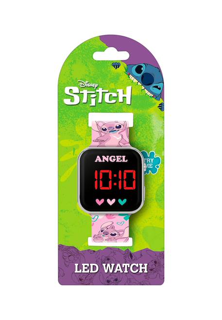 Montre LED Lilo & Stitch pour enfants Rose 3 - vertbaudet enfant 