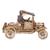 Voiture rétro UGR-T en bois à construire – maquette mécanique 3D avec moteur à ressort Brown 4 - vertbaudet enfant 