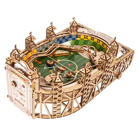 Flipper Quidditch en bois à construire – maquette mécanique 3D inspirée de l’univers Harry Potter Brown 5 - vertbaudet enfant 