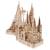 Château de Poudlard – Maquette en bois Harry Potter à construire, puzzle 3D magique Brown 3 - vertbaudet enfant 
