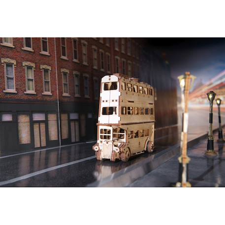 Magicobus – Maquette en bois Harry Potter à construire, bus mécanique 3D Brown 6 - vertbaudet enfant 