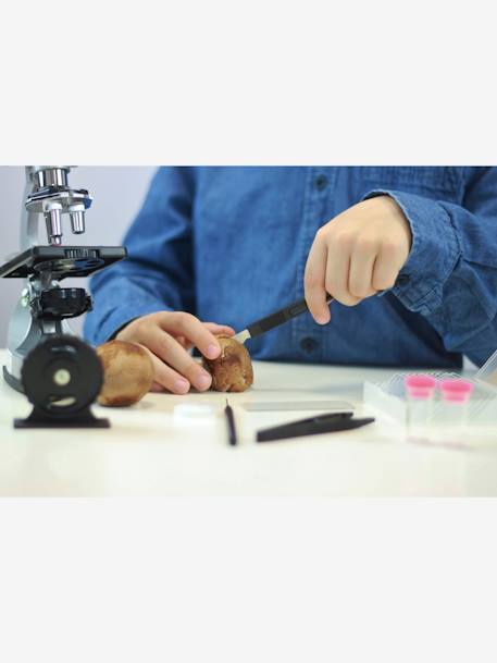 Microscope - 30 expériences BUKI rouge 4 - vertbaudet enfant 