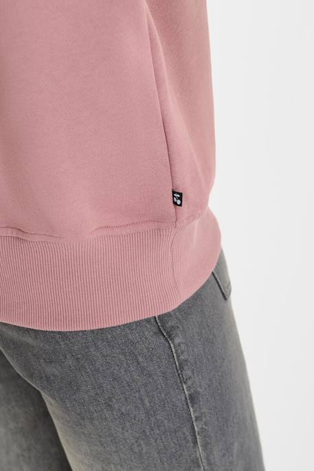 Sweat-shirt emagi Vieux rose 6 - vertbaudet enfant 