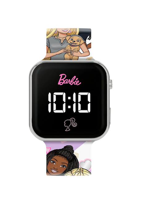 Montre LED Barbie pour enfants Multicolor 1 - vertbaudet enfant 