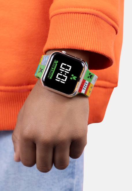 Montre LED Minecraft pour enfants Multicolor 4 - vertbaudet enfant 