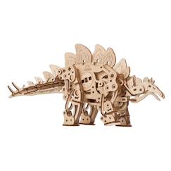 Stégosaure – Automate dinosaure mécanique en bois à assembler  - vertbaudet enfant