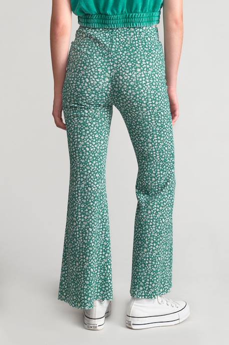 Pantalon bootcut jayagi Eucalyptus 4 - vertbaudet enfant 