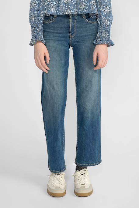 Jeans droite pulp slim, longueur 34 Blue 1 - vertbaudet enfant 