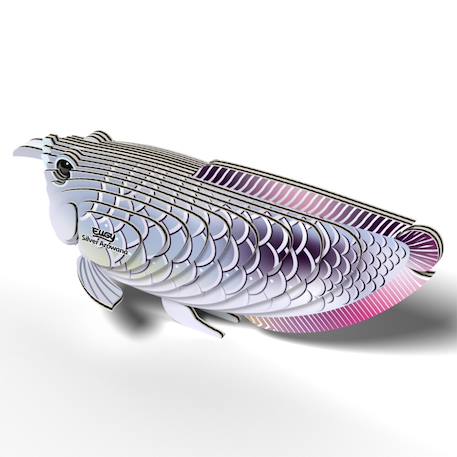 Puzzle 3d - arowana argenté Multicolor 4 - vertbaudet enfant 