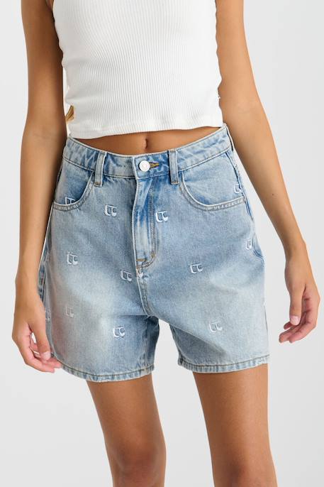 Short en jeans dionygi Blue 4 - vertbaudet enfant 