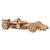 Bolide compact – Maquette en bois à construire, puzzle 3D voiture de course pour enfants Brown 5 - vertbaudet enfant 