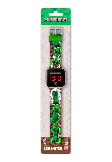 Montre LED Minecraft pour enfants Vert 3 - vertbaudet enfant 
