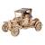Voiture rétro UGR-T en bois à construire – maquette mécanique 3D avec moteur à ressort Brown 1 - vertbaudet enfant 