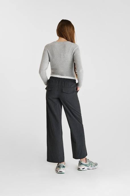 Pantalon droite ionagi Ardoise 4 - vertbaudet enfant 