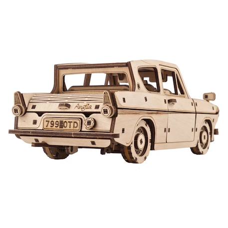 Voiture volante Ford Anglia – Maquette en bois Harry Potter à construire, puzzle 3D magique Brown 4 - vertbaudet enfant 