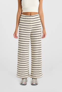 -Pantalon flare salomegi